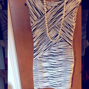 Black and white Calvin Klein dress